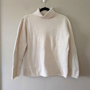 L.L. Bean Vintage Ribbed Turtleneck